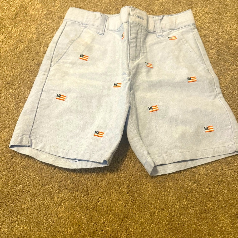 American flag kids shorts